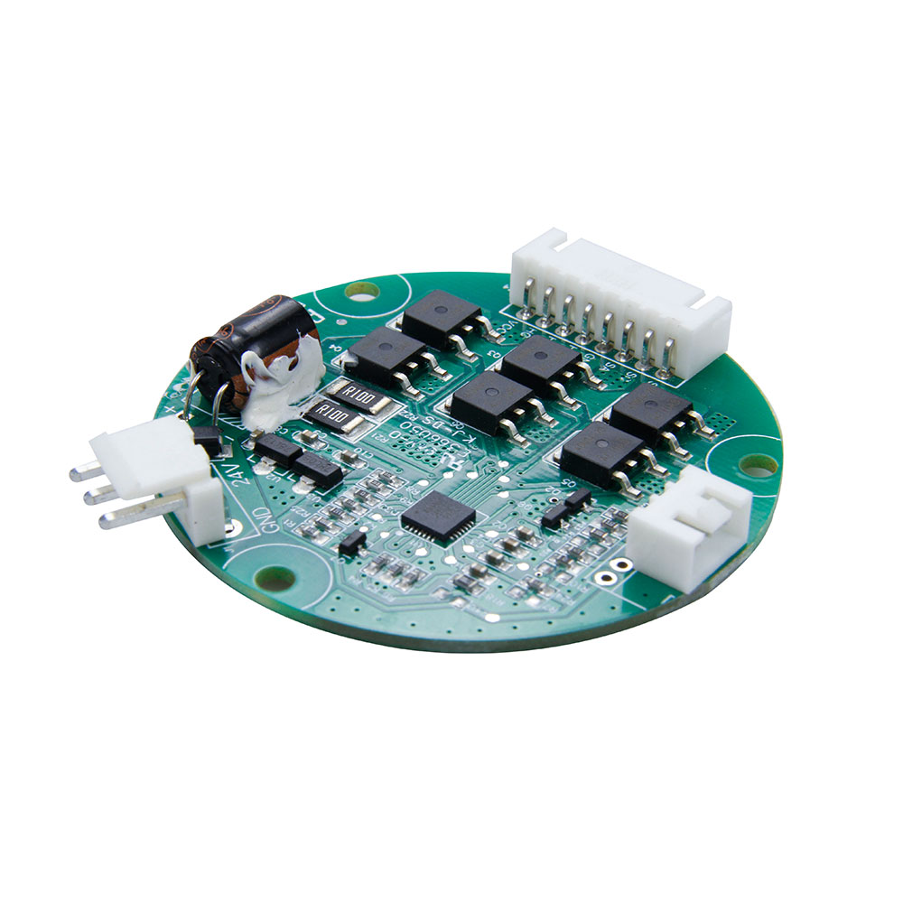 Low voltage 3 phase brushless DC motor controller for blower