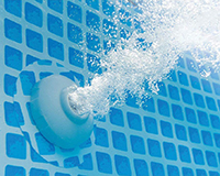Water circulation processor for swimming pool