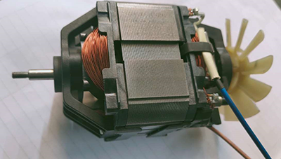 single-phase AC double-insulated universal motors
