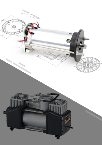 Brushless Motor for Air Tire Pump